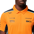 Miniatyrbild 3 av 7: McLaren New F1 Racing Suit Gul Kortärmad Topp Polotröja Team Herr T-shirt L