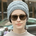 Pikkukuva 3 / 5: Talvi Syksy Unisex Villapaita Pipo Villa Neulottu Unisex Hattu gray