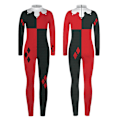Pikkukuva 1 / 2: Super Hero Marvel -hahmot miesten naisten hieno body jumpsuit cosplay-asu F M