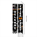 Miniatyrbild 2 av 2: Halloween Banner Par Dekoration Skräck Hängande Flagg Dekoration C