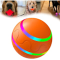 Miniatyrbild 1 av 5: Hundleksak, Vibrerande Hundboll, Uppladdningsbar Automatisk Rörelse Skakande Hundleksak Boll, Interaktiv Rullande Hundboll Leksak Med Ljus, Orange