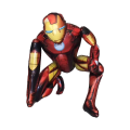 Miniatyrbild 1 av 2: 3D Marvel Superhjälte Spiderman Batman Pojke Födelsedag Ballonger iron Man