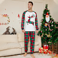 Pikkukuva 2 / 4: Perheen yhteensopivat joulu pyjamat miesten vaatteet yöasut Dad 4XL
