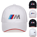 Pikkukuva 3 / 5: M-kirjailtu baseball-lippis urheiluun, moottoriurheiluun ja kilpa-ajoon, snapback, naiset, miehet A