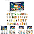 Miniatyrbild 2 av 2: Minecraft Adventskalender 2024, 24 Dagars Julkalender, 2024 Jul Minecraft Figurer Nedräkningskalender För Barn Pojkar B