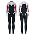 Pikkukuva 1 / 2: Super Hero Marvel -hahmot miesten naisten hieno body jumpsuit cosplay-asu A M