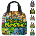Miniatyrbild 2 av 2: My Singing Monsters Söt Barn Lunchväska Crossbody Väska B