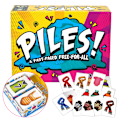 Pikkukuva 1 / 5: Piles! Nopeatempoinen, kaikkien vastaan kaikkia -korttipeli, perhepelailta, lautapeli