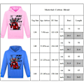Miniatyrbild 3 av 3: Pojke Flicka Hoodie Mode Höst Vinter Skibidi Toalett Sweatshirt red 130cm