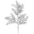 Miniatyrbilde 2 av 4: 5 stk. kunstige blomster, furublader, gren, julekransdekorasjon silver 5PCS