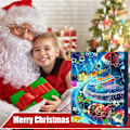 Miniatyrbild 5 av 5: Jul Stitch Adventskalender Box 24 st Överraskningsfigurer Leksak
