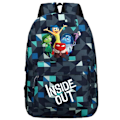 Miniatyrbild 1 av 5: Inside Out Student Skolryggsäck Stor Kapacitet Full Print Ryggsäck Påskgåva A