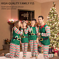 Miniatyrbild 3 av 5: Jultomten Familjematchande Pyjamas Nattkläder Vuxna Barn Pyjamas Set Men XL
