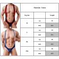 Miniatyrbild 4 av 4: Jumpsuit för män Sexig underkläder Jockstrap Singlet Bodysuit white XL