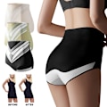 Miniatyrbild 1 av 5: Formande Shorts för Kvinnor Hög Midja Magkontroll Kroppsshaper Lår Slankare Slankare Underkläder Black L