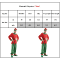 Miniatyrbild 5 av 5: Jultomte-dräkt för vuxna barn Cosplay-outfit kläder Men One Size