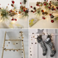 Miniatyrbilde 4 av 4: 2m 20 lys Julekongle Kobbertråd Dekorativ belysning Five-pointed star 2M20LED