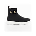 Miniatyrbillede 3 af 4: Basket Armani Exchange Dame XL Extralight Sort Syntetisk - 36 1/2