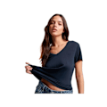 Miniatyrbillede 1 af 3: T-shirt Superdry Dame Authentic Blå Bomuld Blå M