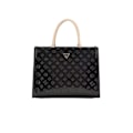 Miniatyrbillede 1 af 4: Skuldertaske - GUESS - Arnela Girlfriend Tote - Sort - 100% polyurethan - Elegant design Svart