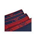 Pikkukuva 2 / 2: Boxerit Emporio Armani Mies Pakkaus x3 rajaton GA Punainen Puuvilla Röd S