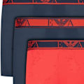 Pikkukuva 2 / 2: Boxerit Emporio Armani Miehet Pakkaus x3 rajaton GA Monivärinen Puuvilla Svart S