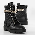 Pikkukuva 2 / 4: Guess Naisille Chain muste nahkaboots sort 36