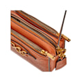 Miniatyrbild 2 av 3: GUESS Axellång axelväska i brunt för kvinnor - Malva Status Crossbody Amber 280392 kastanj