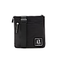 Pikkukuva 1 / 4: Armani Exchange Miehen Monogrammi Musta Polyuretaani laukku Svart