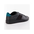 Miniatyrbillede 4 af 4: Klassiske bløde trikolore sneakers Le Coq Sportif - Sort - Unisex - Snørebånd - Flad - Læder Sort/havblå koral 43