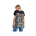 Miniatyrbillede 4 af 4: T-shirt dame Le Temps des cerises Domi - sort - XL Svart XS