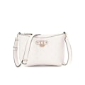 Miniatyrbild 1 av 4: GUESS Axelfodral i krämfärg för kvinnor - Gerty Girlfriend Satchel Cream White 290523 grädde