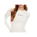 Miniatyrbillede 2 af 4: T-shirt Guess Dame Regular Hvid Bomuld Vit S
