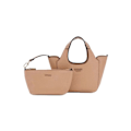Pikkukuva 1 / 6: Käsilaukku - GUESS - Helina Mini Tote - Bež - 18x12,5x7,5 cm - Irrotettava olkahihna beige