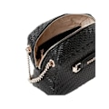 Miniatyrbillede 2 af 3: GUESS Skuldertaske i sort til kvinder - Francy Kamera Crossbody Bag 293323 svart