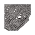 Miniatyrbild 2 av 3: Bonett med strass för kvinnor i grått syntetiskt material Grå M