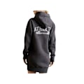 Miniatyrbillede 2 af 4: Robe sweat med hætte til kvinder Superdry Track & Field - antracit meleret Kol fläckig 36
