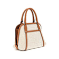 Pikkukuva 3 / 4: Käsilaukku - GUESS - Sebina Satchel - Kermainen / Vaalea ruskea - 25x22x10 cm - 755g grädde, ljusbrun
