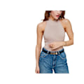 Miniatyrbillede 2 af 4: Guess Kvinders tanktop linje en Rosa Syntetisk Rosa M