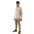 Pikkukuva 2 / 4: Hikiö Superdry Essential Logo Henley 1LC Vaalea Kivenruskea Beige M