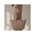 Miniatyrbillede 2 af 4: Armani Exchange Dame Premium Beige Polyurethan Håndtasker Beige