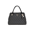 Pikkukuva 1 / 4: GUESS Naisten tummanharmaa käsilaukku - Noelle Girlfriend Satchel Coal Logo 290831 antracit, svart