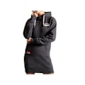 Miniatyrbillede 1 af 4: Robe sweat med hætte til kvinder Superdry Track & Field - antracit meleret Kol fläckig 36