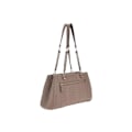 Miniatyrbillede 4 af 4: GUESS Skuldertaske taupe til kvinder - Anning Shoulder Satchel Bag Dark Taupe 292214 mol