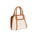 Pikkukuva 4 / 4: Käsilaukku - GUESS - Sebina Satchel - Kermainen / Vaalea ruskea - 25x22x10 cm - 755g grädde, ljusbrun