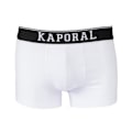Pikkukuva 4 / 4: 3 kappaleen Kaporal stretch-kangasta boxerit mustana, valkoisena ja punaista. - XL