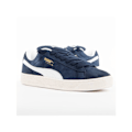 Miniatyrbillede 3 af 6: PUMA Suede Xl Hairy, Herrenesko Klub Navy Frosted Elfenben 44