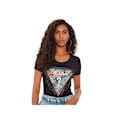 Pikkukuva 1 / 3: Rhinestone-logollinen T-paita - Guess-farkut - Naiset - XS