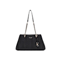 Pikkukuva 1 / 4: GUESS Naisten musta olkalaukku - Anning Shoulder Satchel Bag 290811 svart