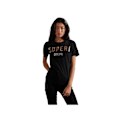 Miniatyrbillede 3 af 4: T-shirt Superdry Dame Jpn Paillette sort Coton Svart XS